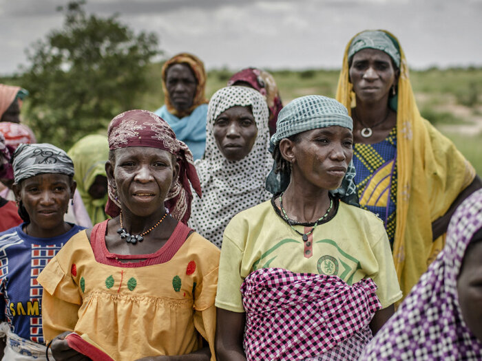 Donne nella regione del Sahel